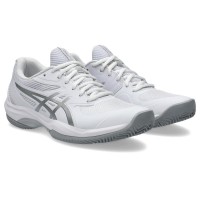 Zapatillas Asics Game FF Clay Blanco Plata Mujer