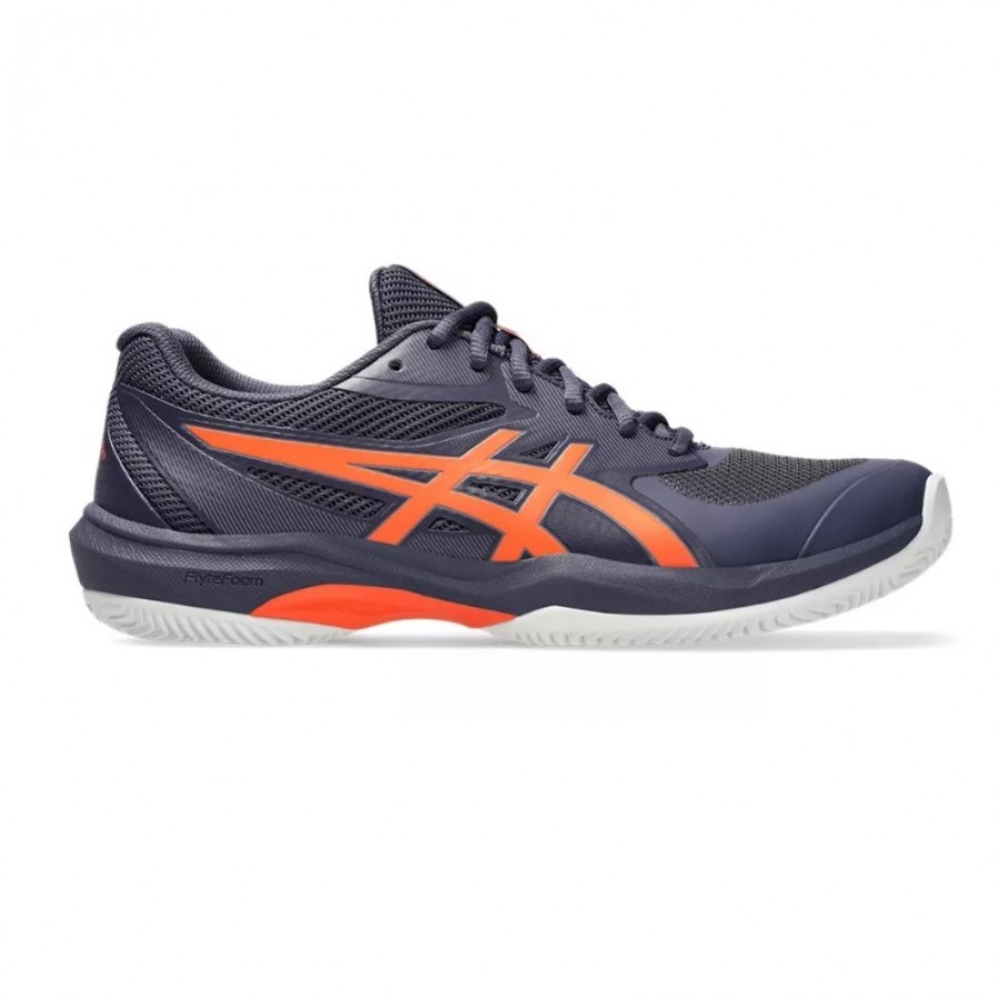 Asics Game FF Clay Indigo Blue Orange Sneakers