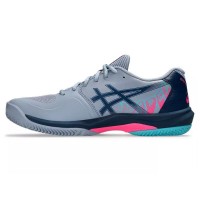 Tenis Asics Game FF Padel Cinza Azul Aqua