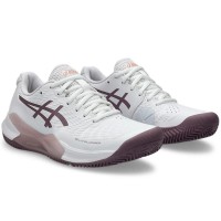 Baskets Femme Asics Gel Challenger 14 TERRE BATTUE Mauve Fonce