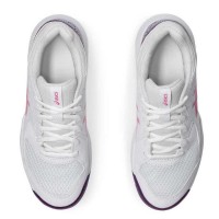 Asics Gel Dedicate 8 Padel White Dragon Fruit Tenis Feminino