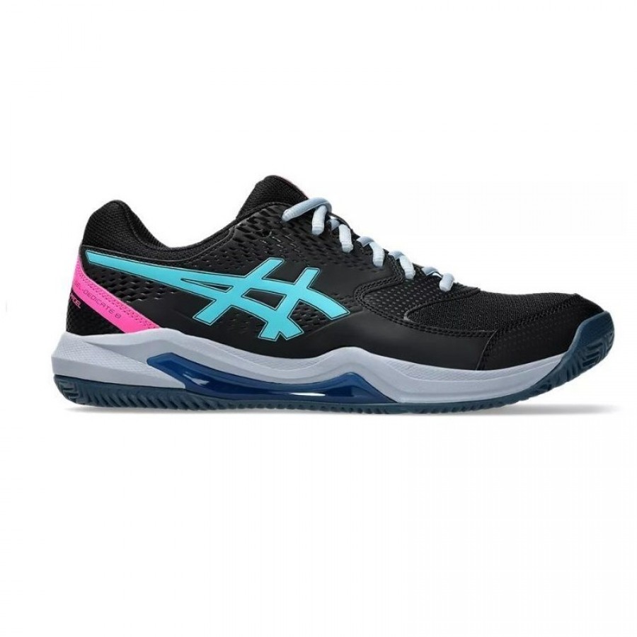 Baskets Asics Gel Dedicate 8 Padel Aqua Noir