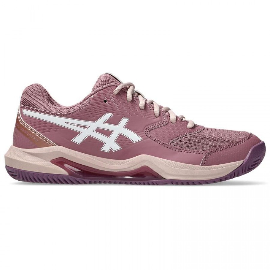 Tenis Asics Gel Dedicate 8 Padel Purple Oxide Branco Feminino