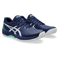 Asics Gel Game 9 Clay Blue White Sneakers