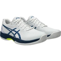 Asics Gel Game 9 Clay Bianco Blu Mako Sneakers