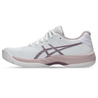 Tenis Asics Gel Game 9 Clay White Mauve para Mulheres