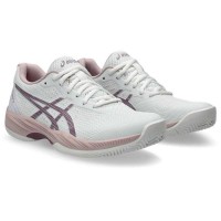 Zapatillas Asics Gel Game 9 Clay Blanco Malva Mujer