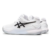 Sneakers Asics Gel Resolution 9 White Black