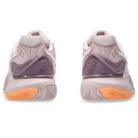 Baskets Femme Asics Gel Resolution 9 TERRE BATTUE Rose Blanc