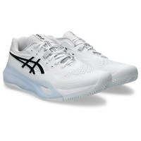 Asics Gel Resolution X Clay White Black Sneakers