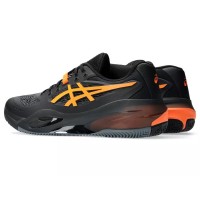 Asics Gel Resolution X Clay Black Orange Sneakers