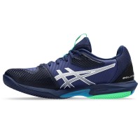 Asics Solution Speed FF 3 Tenis Clay Blue Branco