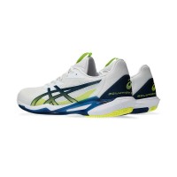 Asics Solution Speed FF 3 Clay White Blue Mako Sneakers