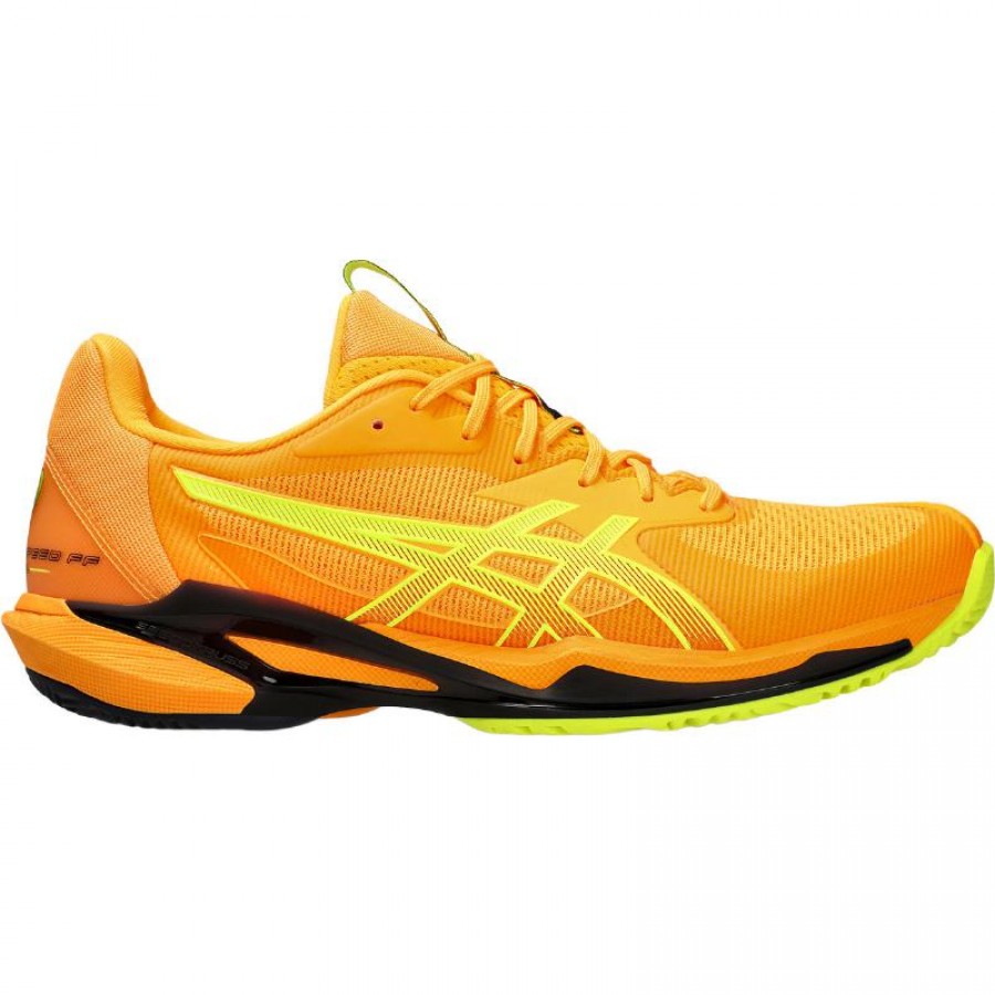 Asics Solution Speed FF 3 Padel Orange Yellow Sneakers