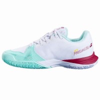 Babolat Jet Premura 2 Sapatos Junior Branco Vermelho