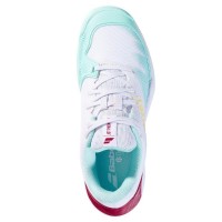 Babolat Jet Premura 2 Blanc Rouge Chaussures Junior