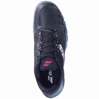 Chaussures Babolat Jet Premura 2 Noir Bleu Atlantique