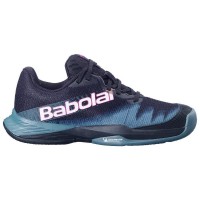 Scarpe Babolat Jet Premura 2 Nero Atlantic Blu Junior