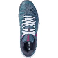 Baskets Femme Babolat Sensa Atlantic Bleu Blanc