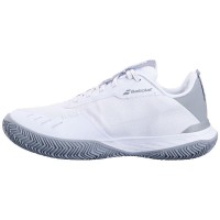 Scarpe Babolat SFX EVO Bianco Grigio Donna - TERRA BATTUTA