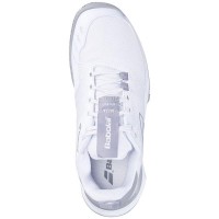 Chaussures Femme Babolat SFX EVO Terre Battue Blanc Gris