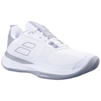 Scarpe Babolat SFX EVO Bianco Grigio Donna - TERRA BATTUTA