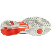 Tenis Bullpadel Flow 24I Branco Laranja