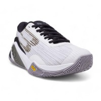 Zapatillas Bullpadel Paquito Navarro Hack Vibram 25V Blanco