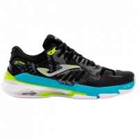 Joma Slam 2401 Shoes Black Blue Yellow