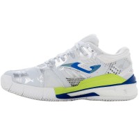 Joma Slam 2402 White Yellow Fluor Royal Shoes