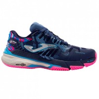 Joma Slam 2403 Azul Marinho Rosa Sapatos Femininos