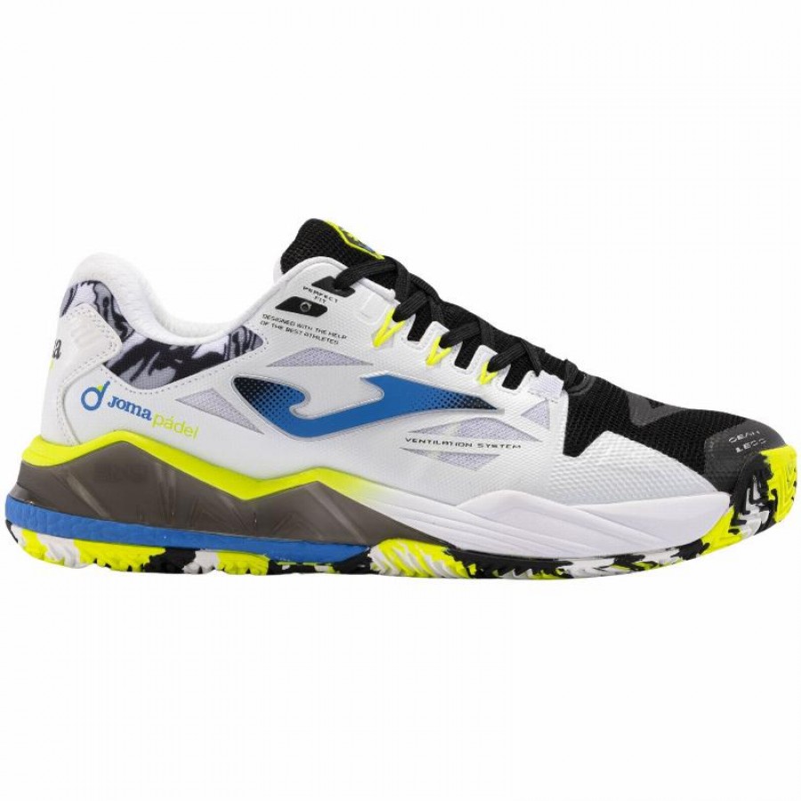 Joma Spin 2431 Nero Bianco Scarpe da ginnastica