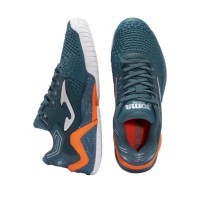 Joma T.Ace Petroleo Laranja Branco Tenis