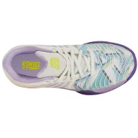 Zapatillas Kswiss Express Light 3 HB Padel Blanco Purpura Mujer