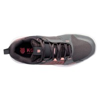 Kswiss Ultrashot Team Grigio Rosa Sneakers Donna