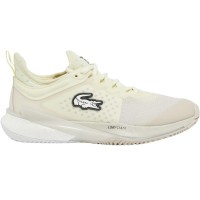 Baskets Femme Lacoste AG-LT23 Lite TERRE BATTUE Blanc Jaune