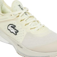 Baskets Femme Lacoste AG-LT23 Lite TERRE BATTUE Blanc Jaune