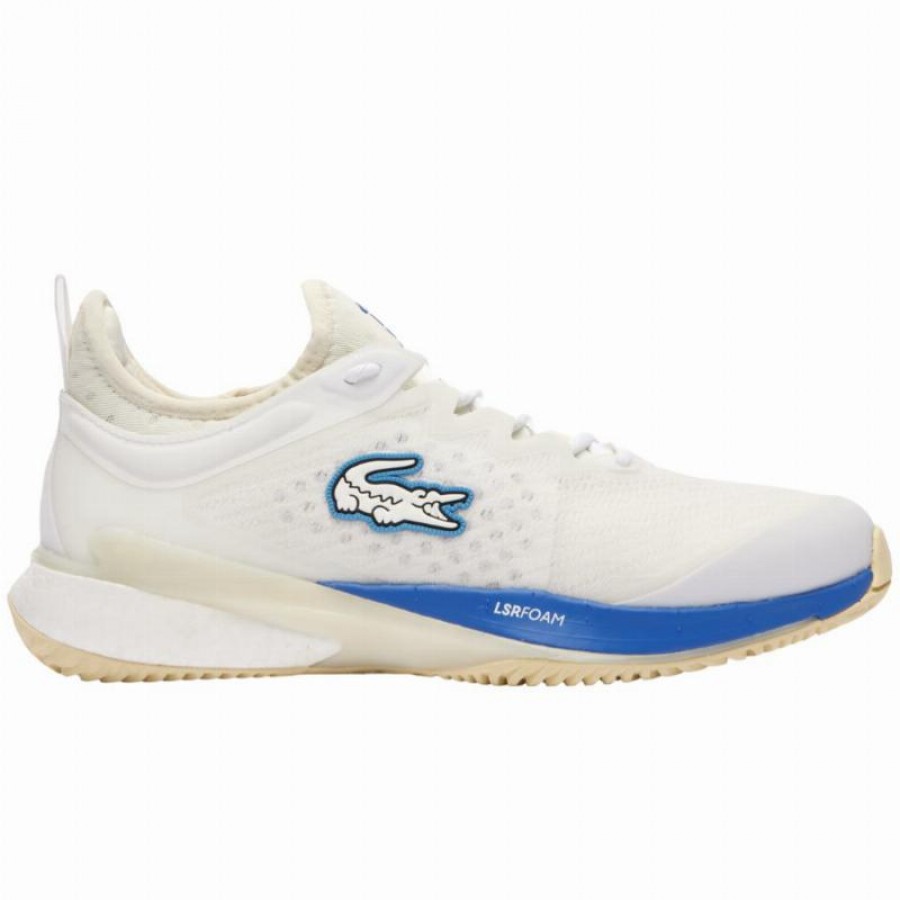 Lacoste AG-LT23 Lite Clay Court 124 Sapatos Branco Azul