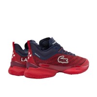 Lacoste Daniil Medvedev AG-LT23 Ultra Red Sapatos da Marinha