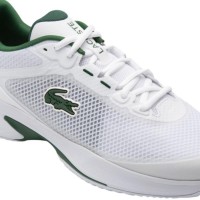 Lacoste Tech Point 124 Sapatos Branco Verde Escuro