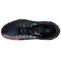 Mizuno Wave Enforce Tour 2 Padel Preto Azul Vermelho Tenis