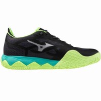 Mizuno Wave Enforce Tour Clay Nero Bianco Lime Sneakers