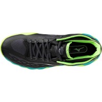 Mizuno Wave Enforce Tour Clay Nero Bianco Lime Sneakers