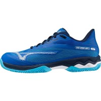 Tenis Mizuno Wave Exceed Light 2 Clay Azul Branco