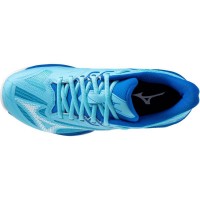 Sneakers da donna Mizuno Wave Exceed Light 2 Blu Argilla Bianco