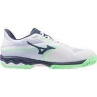 Sneakers Mizuno Wave Exceed Light 2 Clay Bianco Verde Blu