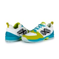 Munich Atomik 34 White Green Blue Shoes