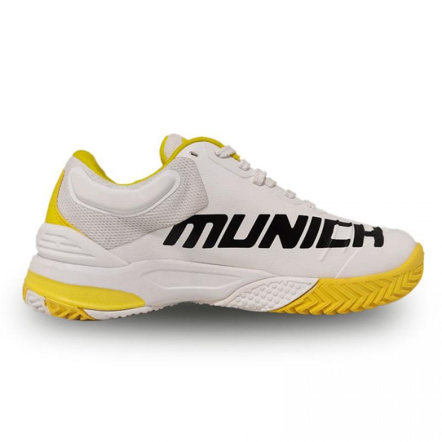 Munich Hydra 124 Branco Amarelo Tenis