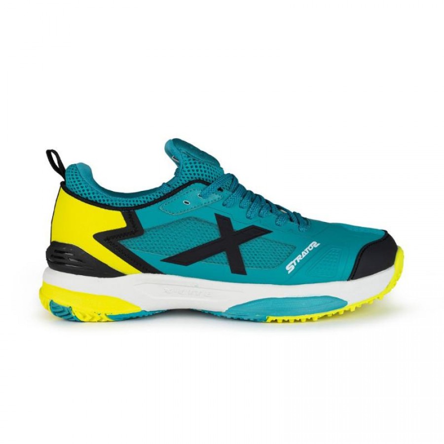 Chaussures Munich Stratos 14 Bleu Noir Jaune