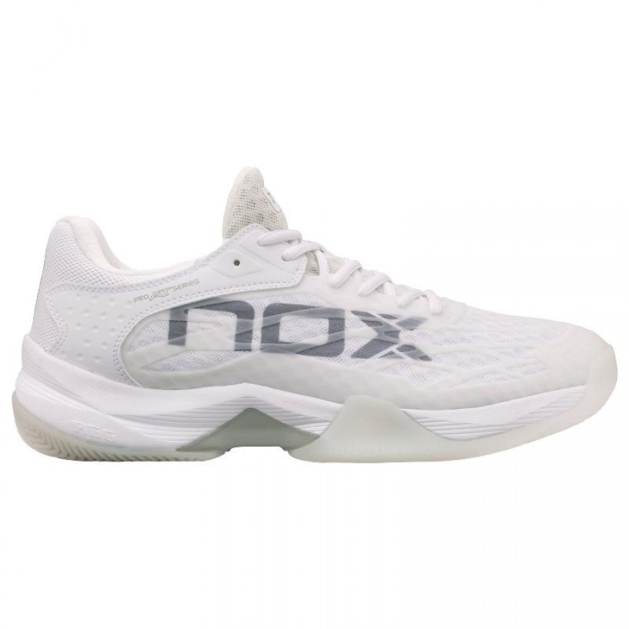 Nox At10 Lux Grey White Sneakers - Barata Oferta Outlet